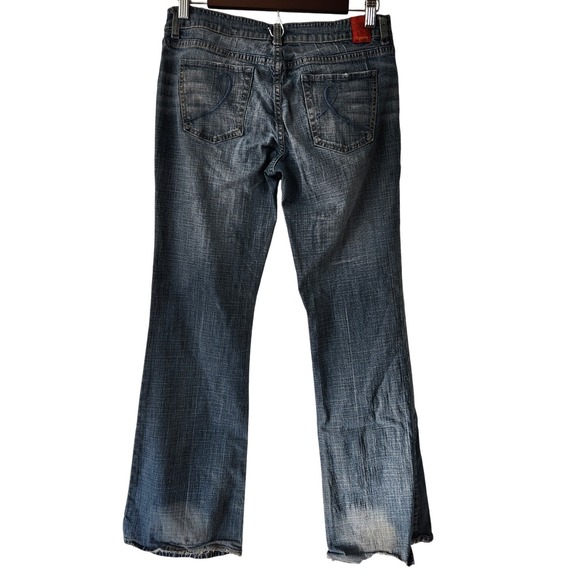 Y2K Vintage !It Jeans Bootcut lowrise flares size juniors 9/10 - Picture 2 of 11